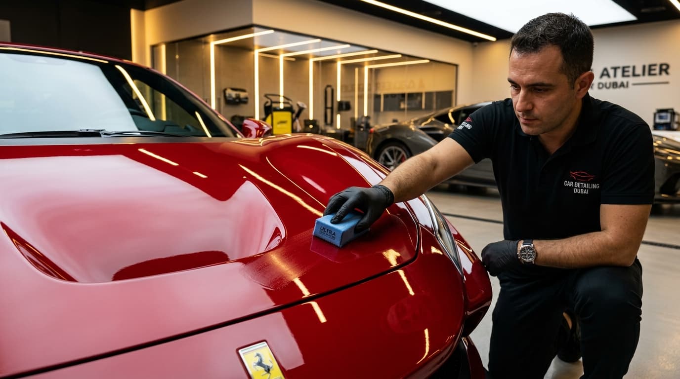 Ferrari 296 GTB — Royal Touch Polish & Wax